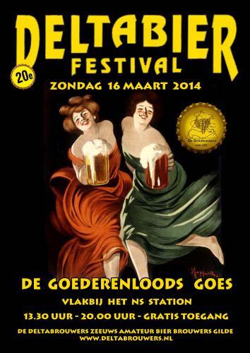 Flyer delta bier festival